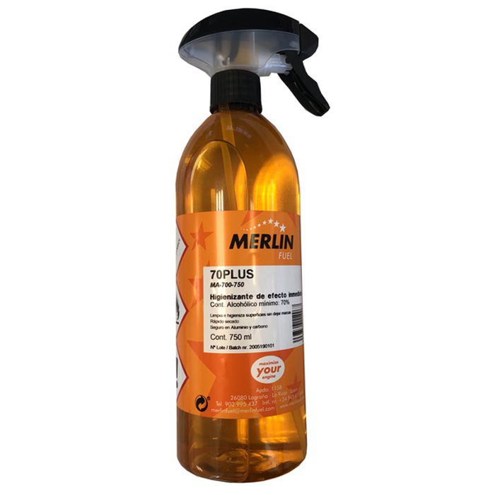 Merlin Bike Care Sanitizer 70 Plus 750ml One Size