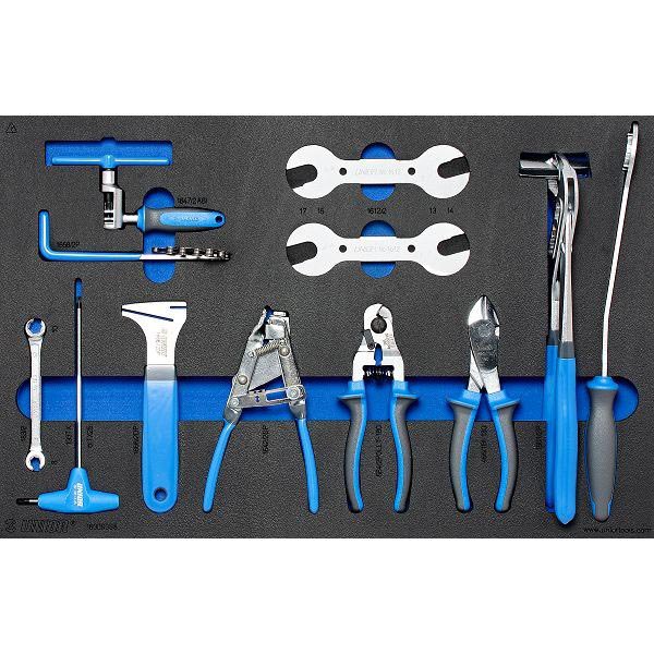 Unior Tool Set In Sos Tool Tray 8 One Size Blue