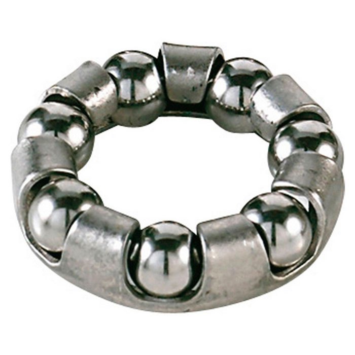 Gurpil Front Ball Ring One Size Silver