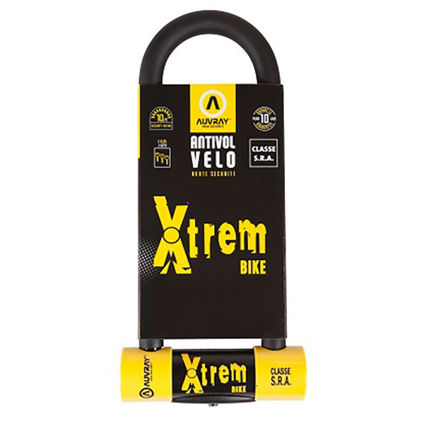 Auvray U Xtrem Bike 250 x 80 mm Black / Yellow