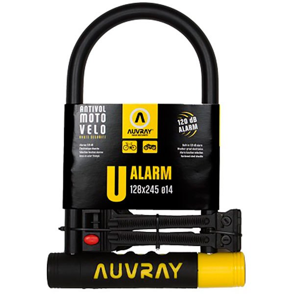 Auvray U Alarm 245 x 128 mm Black / Yellow