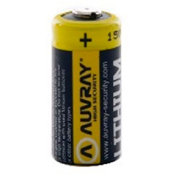 Auvray Cr2 3v Lithium Battery One Size Black / Yellow
