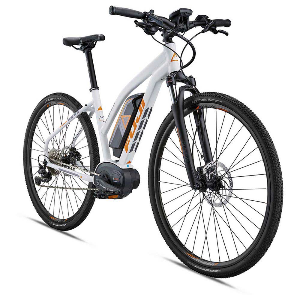 Fuji Bikes E-traverse 1.1 St+ 2020 L White Gloss