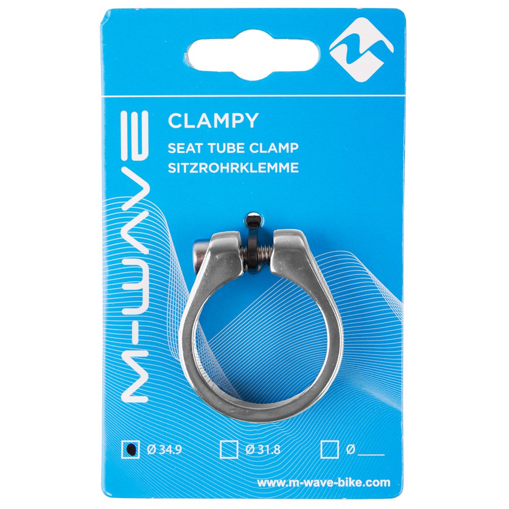 M-wave Clampy 31.8 mm Silver Anodised