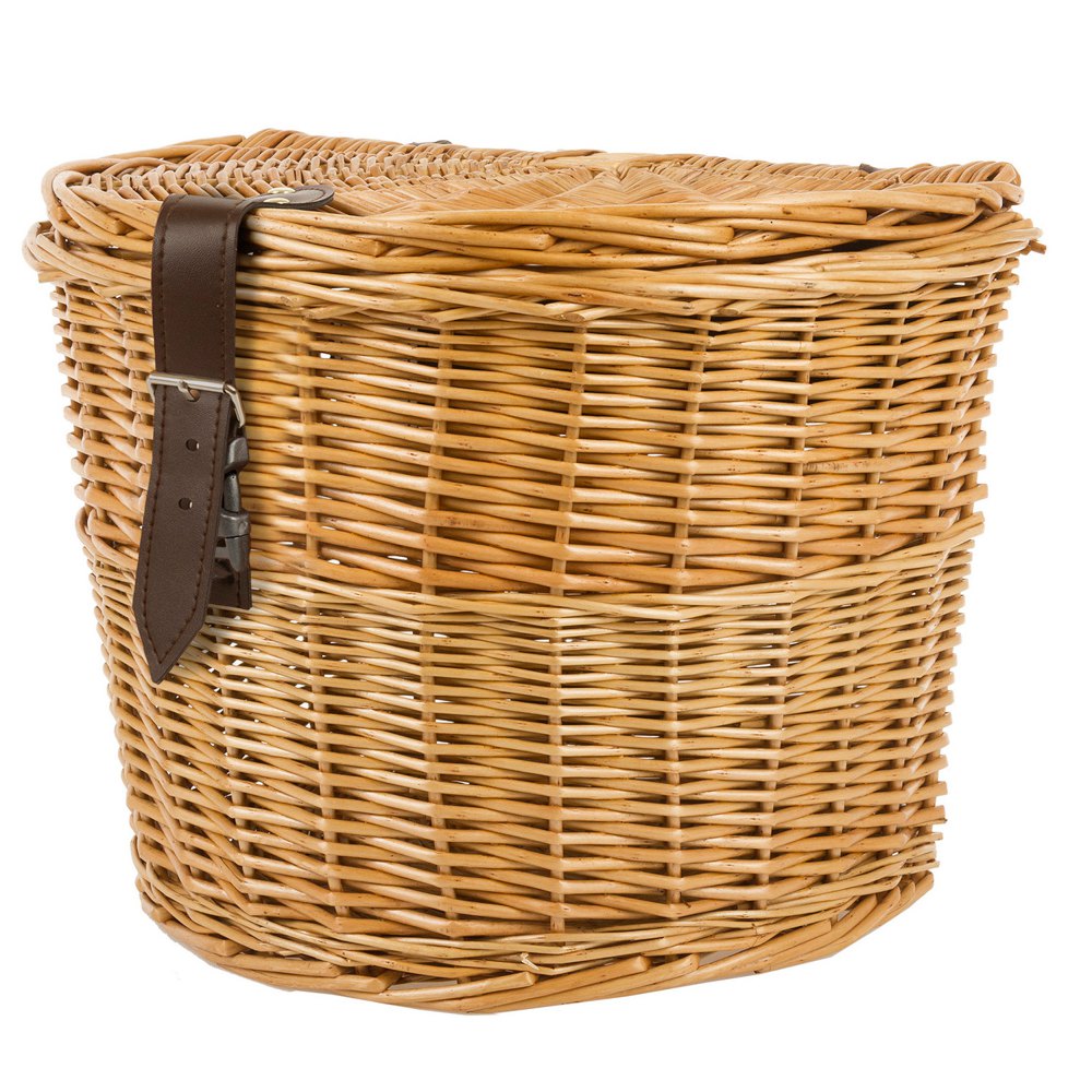 M-wave Carrier Side Wicker Basket One Size Brown