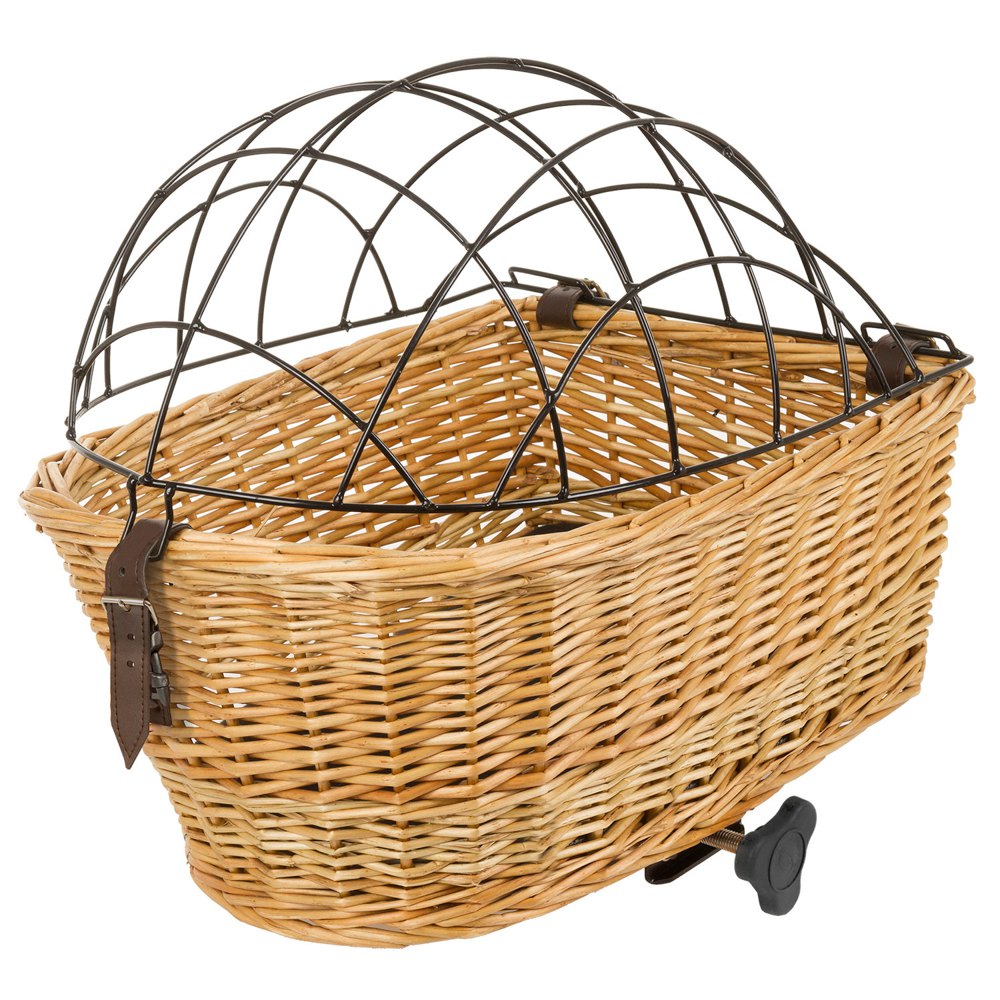 M-wave Carrier Top Wicker Basket One Size Brown