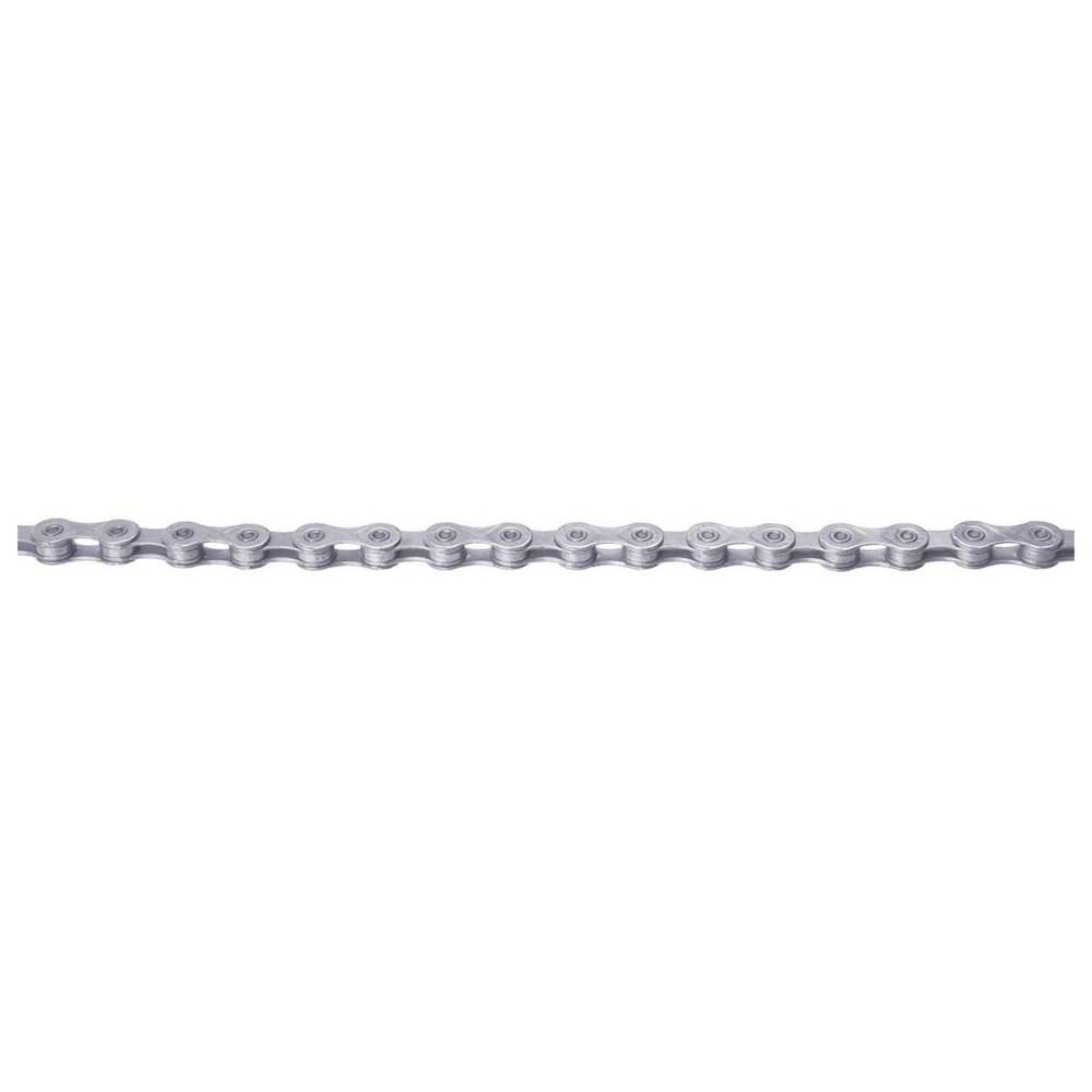 M-wave Anti Rust Bicycle Chain With Connecting Link 116 Links Grey