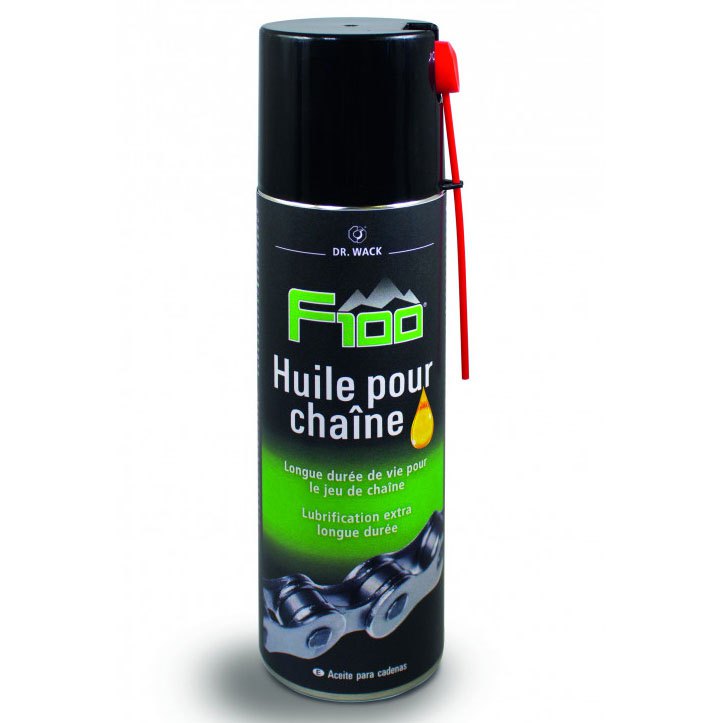 F100 Chain Oil Spray 300ml One Size Black / Green