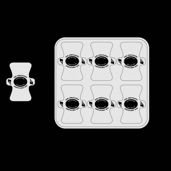 Vnoise Valve Protector 6 Units One Size Clear