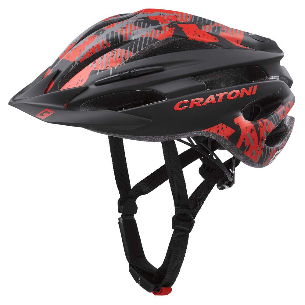 Cratoni Pacer XS-S Black / Red Matt