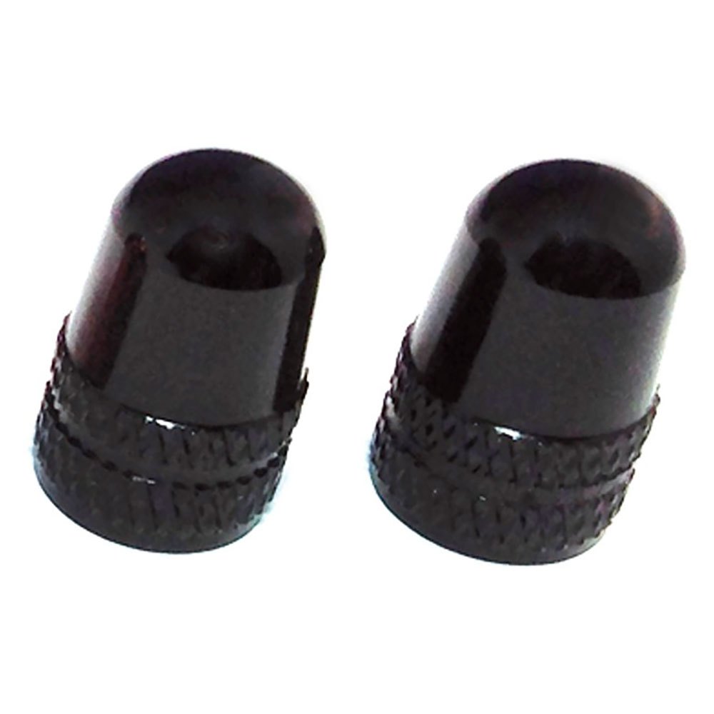 Fasi Aluminium Schrader Valve Cap One Size Black