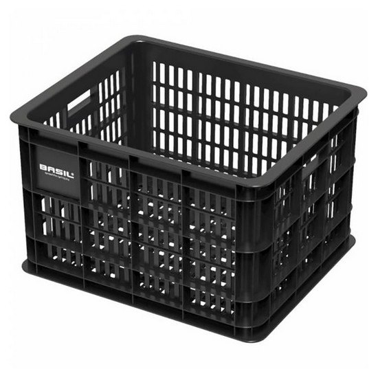 Basil Plastic Crate 33l One Size Black