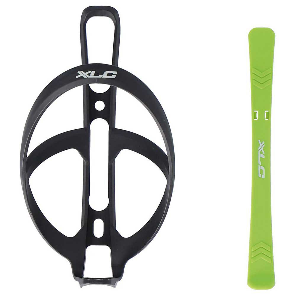 Xlc Bottle Cage With Tyre Lever One Size Black / Green