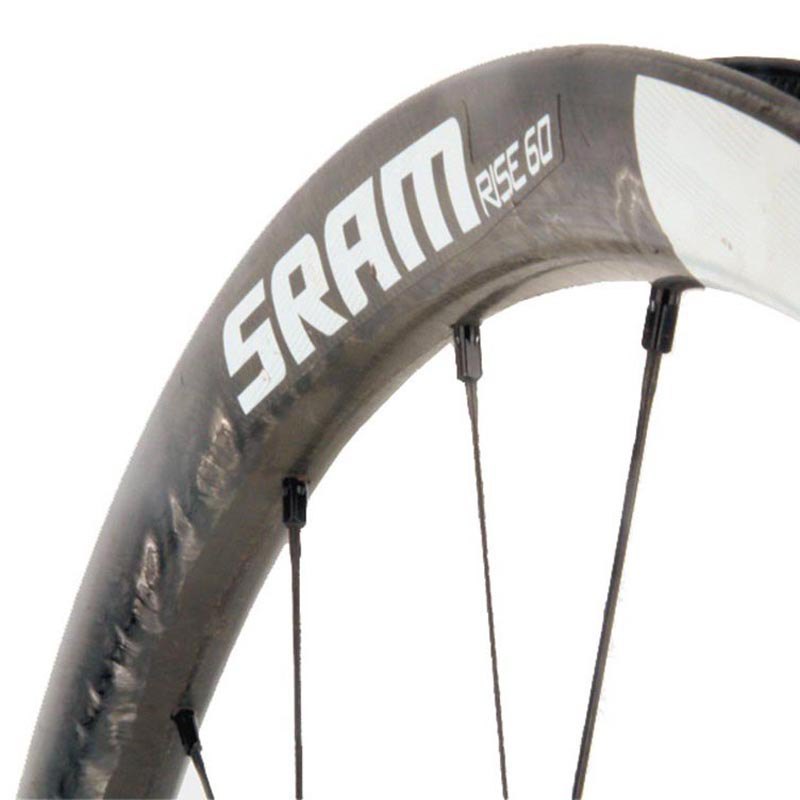 Sram Rise 60 Mtb 26´´ One Wheel Complete Decal Kit One Size Black / White