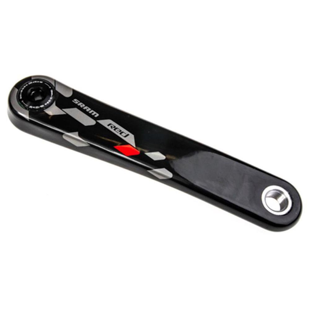 Sram Red Gxp Left Pedal Arm 177.5 mm Black / Grey / Red