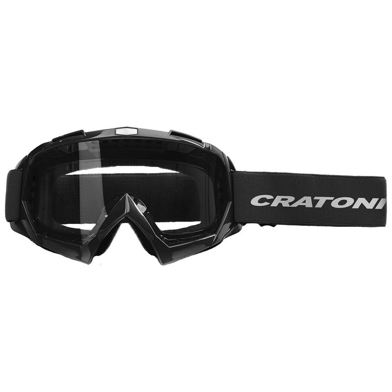 Cratoni C-rage Clear Black Glossy