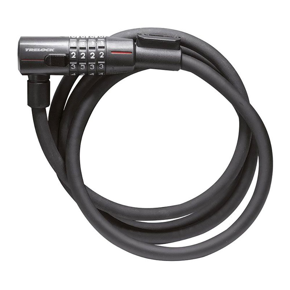 Trelock Ks 312 Code Cable Lock 12 x 850 mm Black