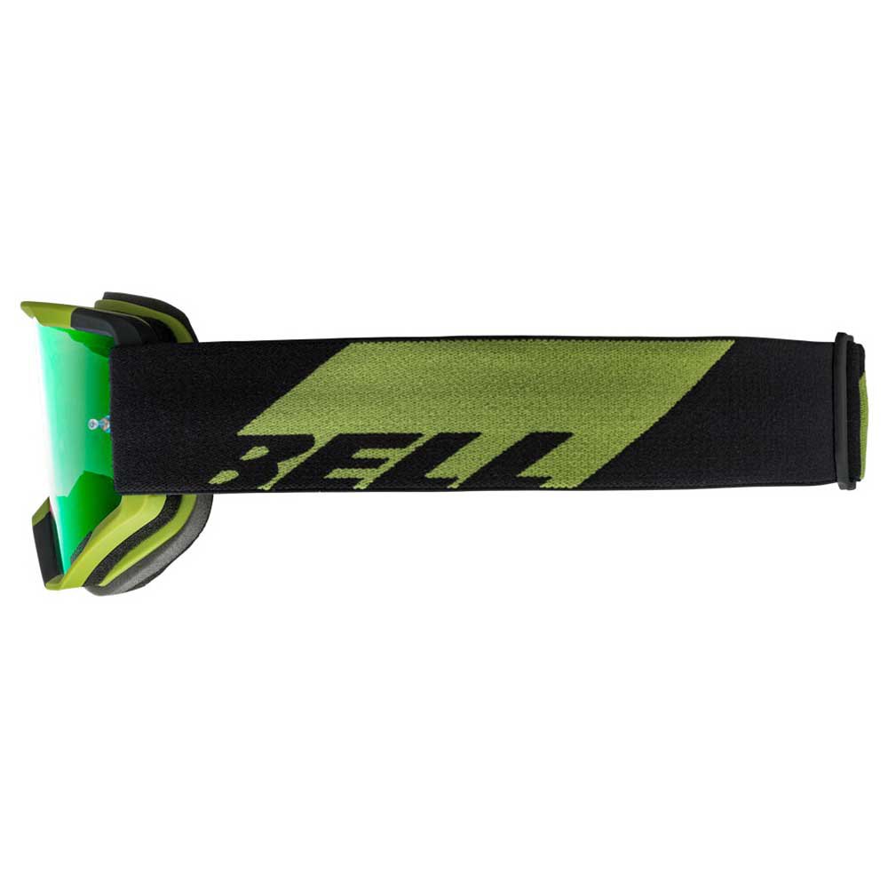 Bell Descender Crossbones Mirror Revo Green Mirror Matte Green / Black