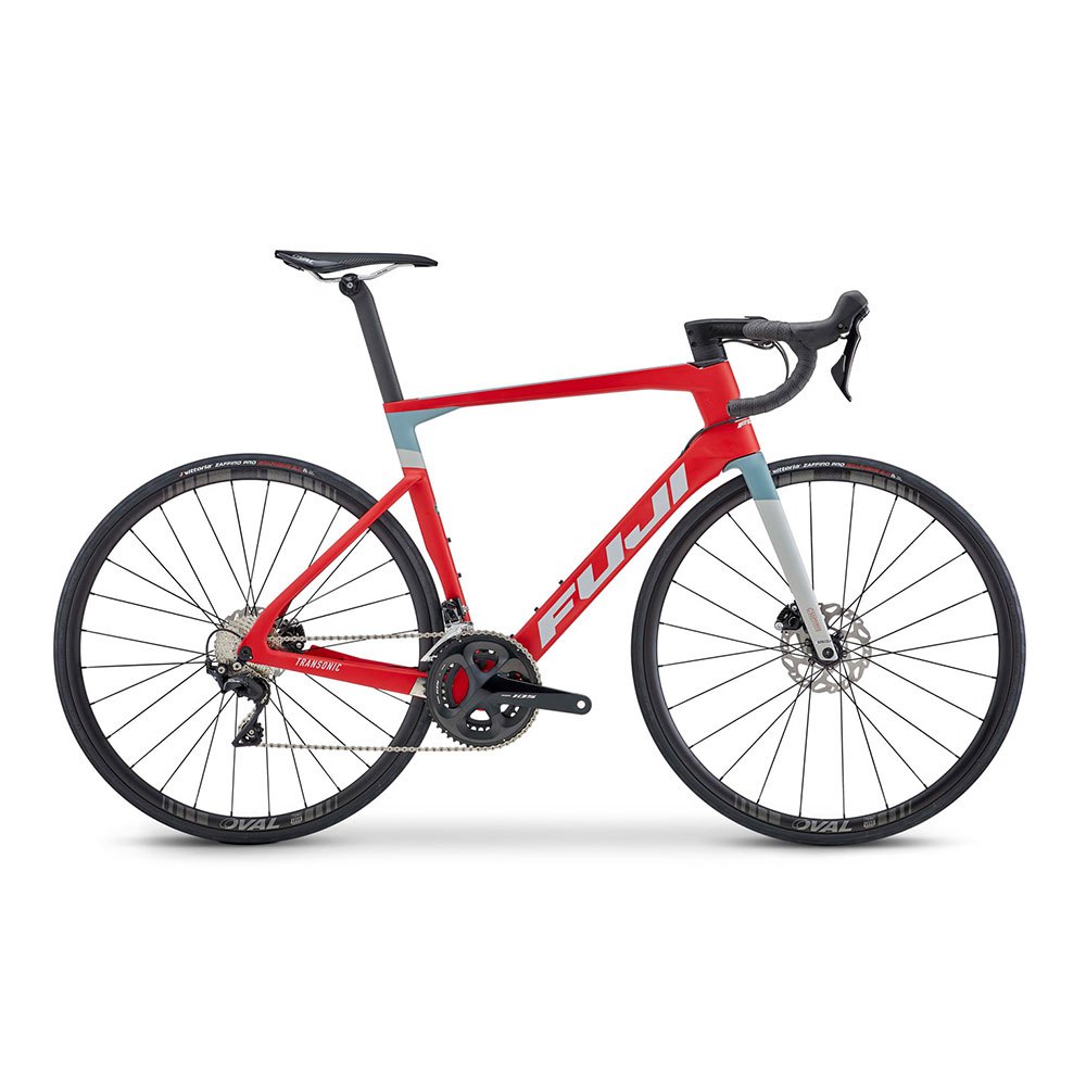 Fuji Bikes Transonic 2.3 Disc 2021 XXL Satin Red / Gray