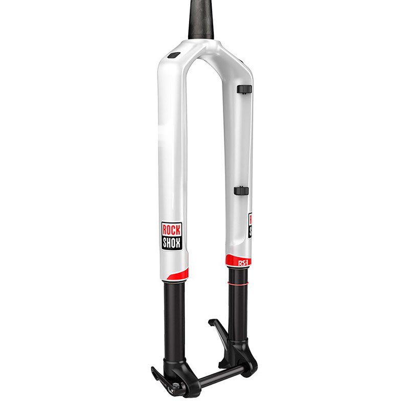 Rockshox Rs1 Tpr Xloc Sprint Remote 15 X 100 Mm 51 Offset Solo Air 29 Inches White / Red