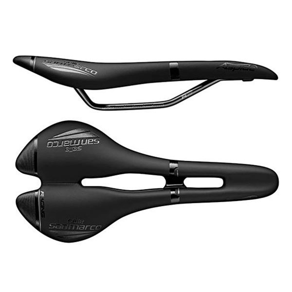 Selle San Marco Aspide Open-fit Racing Narrow 277 x 132 mm Black