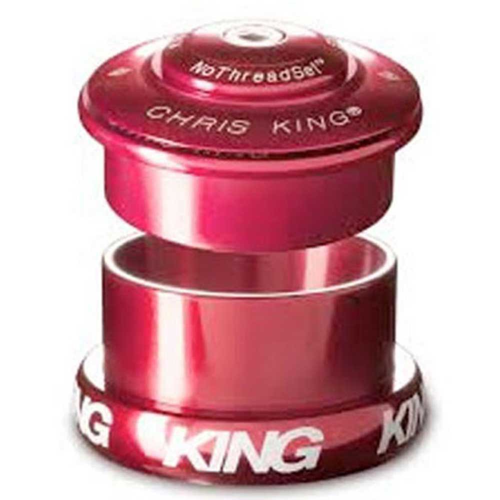 Chris King Inset I5 Semi-integrated Nothreadset Griplock 1 1/8 - 1.5 Inches / 49 mm Red