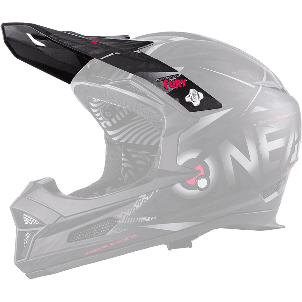 Oneal Fury Synthy Visor One Size Black
