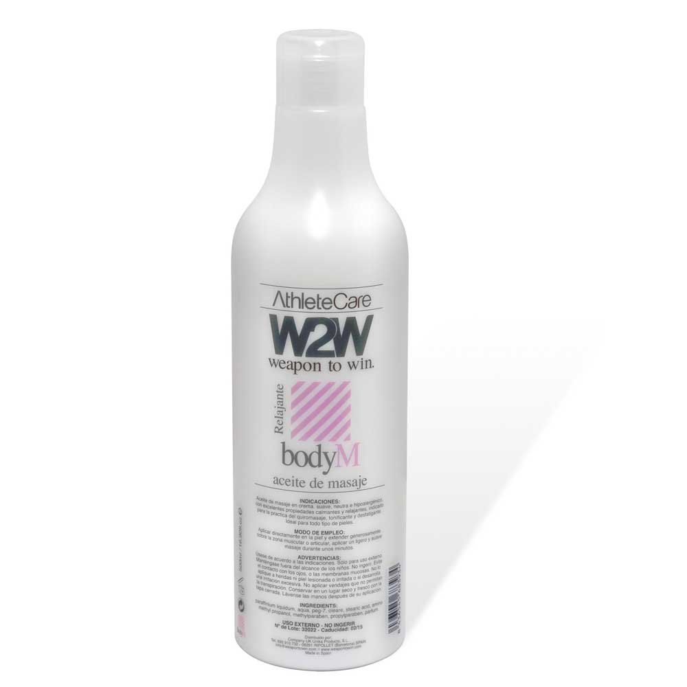 W2w Massage Oil Bodym 500ml One Size White