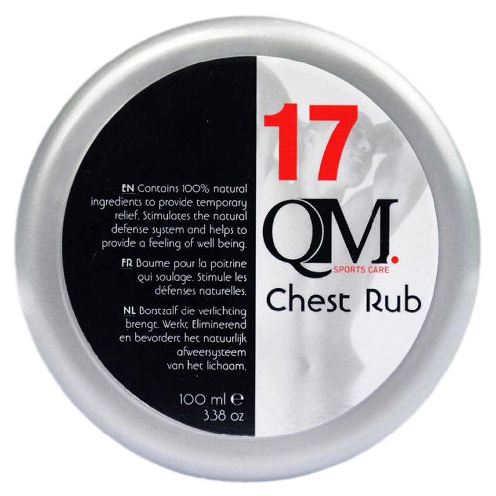 Qm Chest Rub 100ml One Size Silver / Black