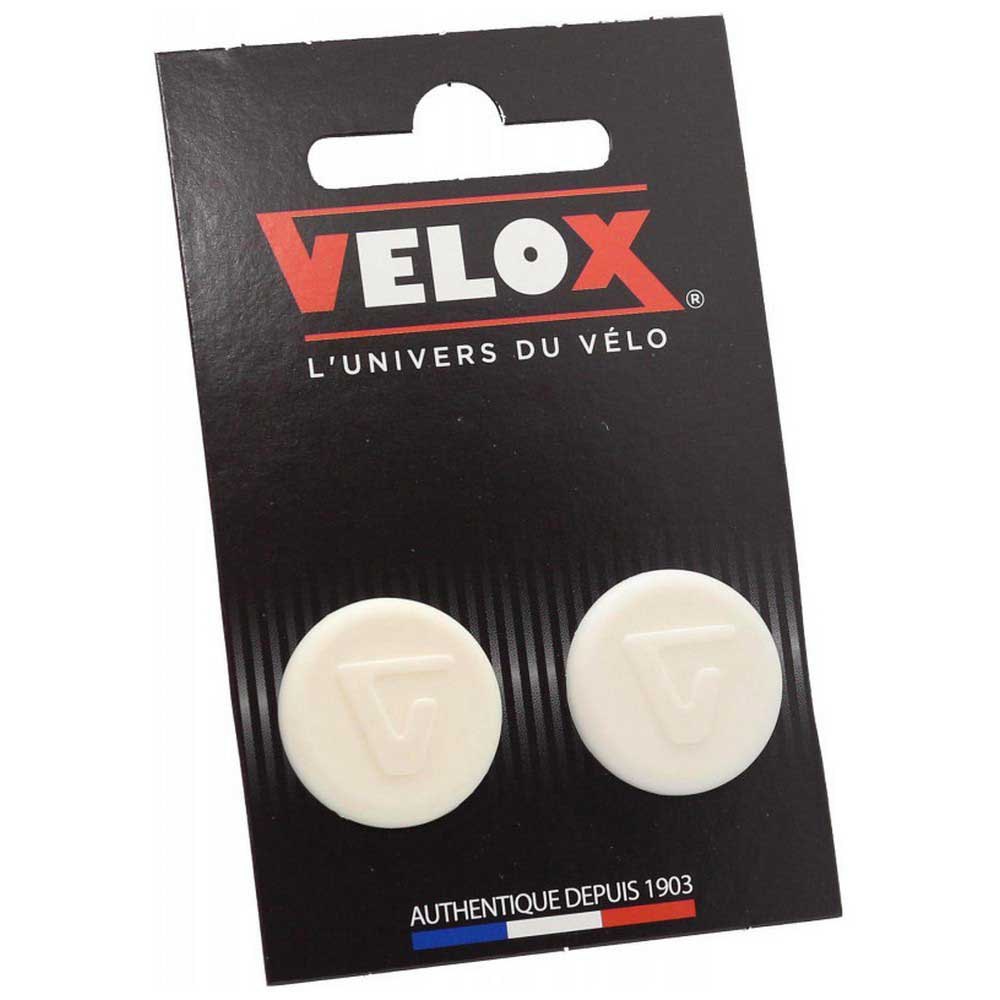 Velox Handlebar Plugs One Size White