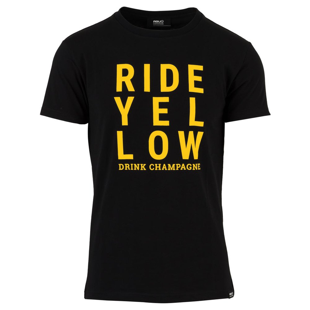 Agu Team Jumbo-visma Ride Yellow XXS Black