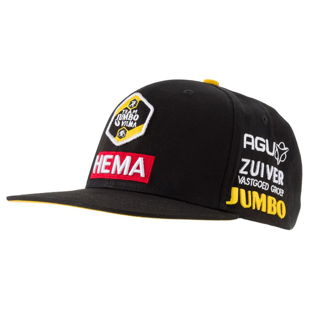 Agu Team Jumbo-visma 2020 Podium Flat One Size Black