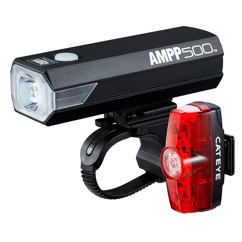 Cateye Ampp500+rapid Mini 500 / 25 Lumens Black