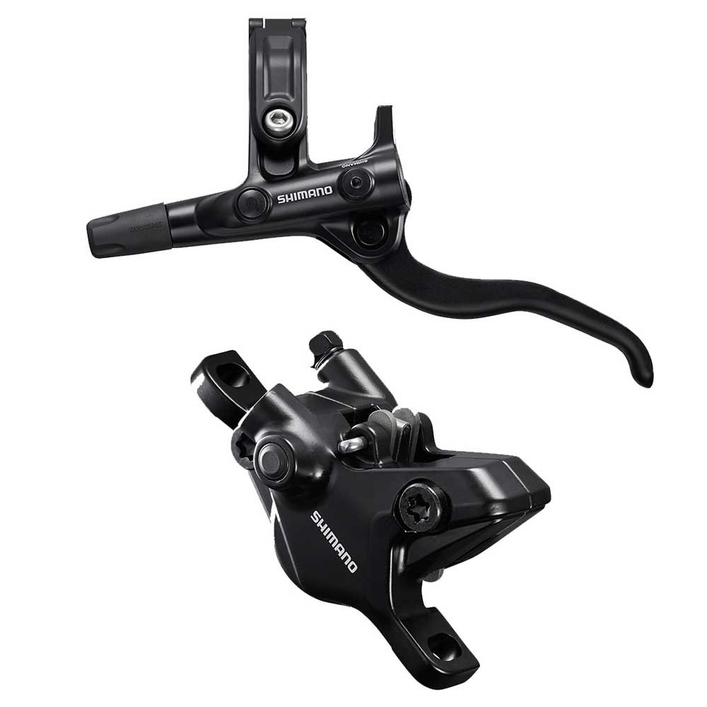 Shimano Bl-m4100+br-mt410 Front One Size Black