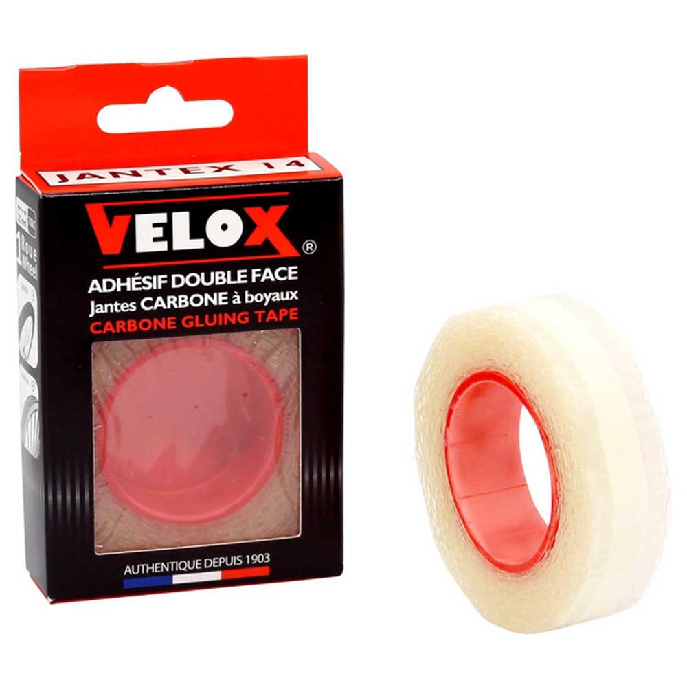 Velox Tubular Carbone Gluing 700 x 18 mm Clear / Red