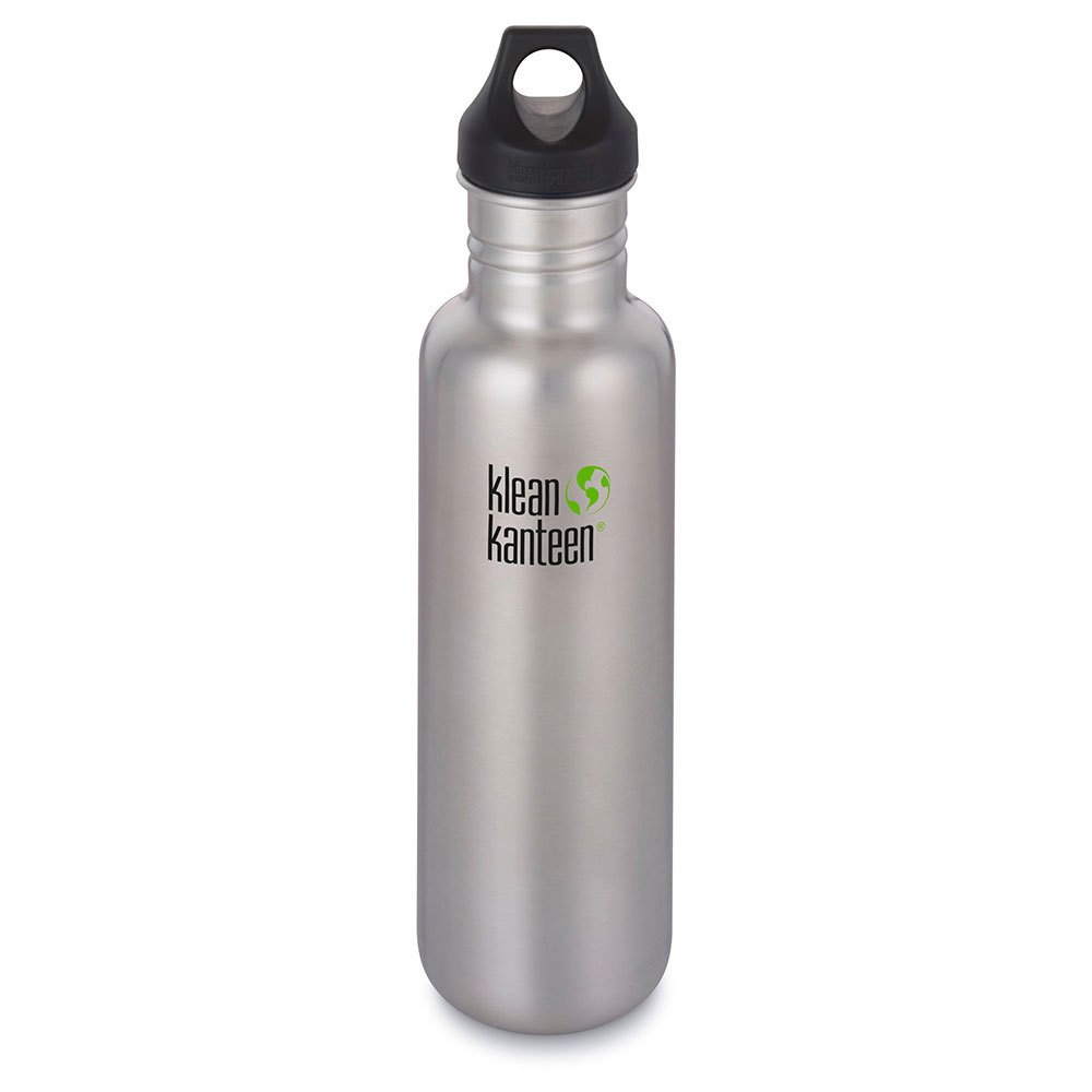 Klean Kanteen Classic With Sport Cap 3.0 800ml One Size Brushed Stainless