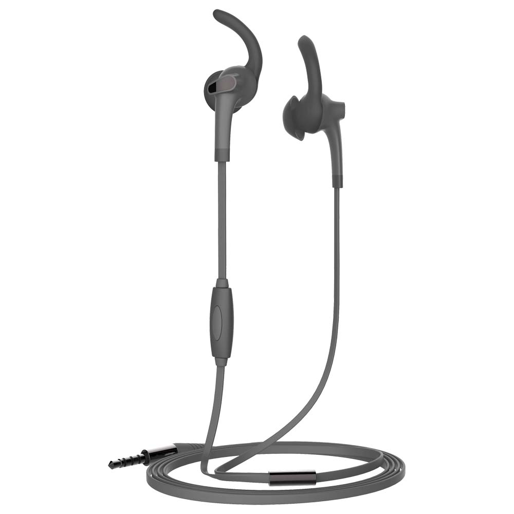 Muvit Stereo Sport 3.5 Mm M1s Headset One Size Black / Grey