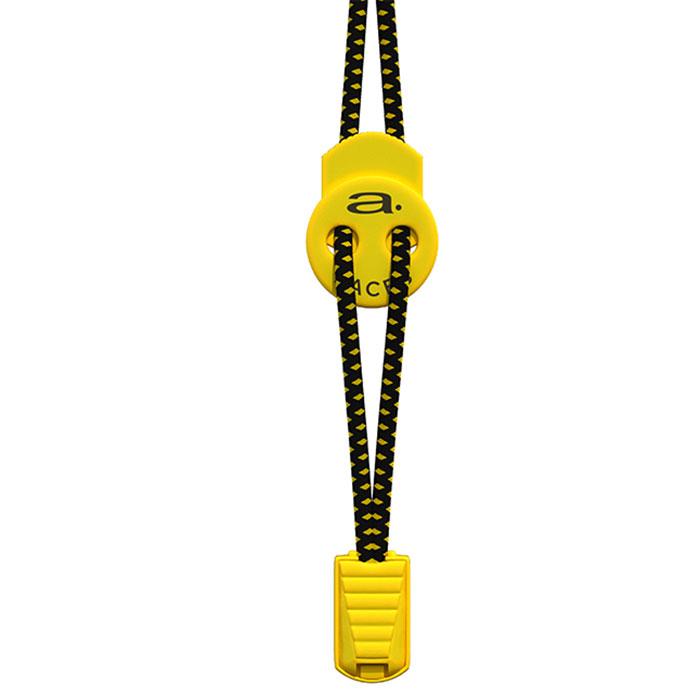 Aquaman A-lace Elastic Shoelace One Size Black / Yellow