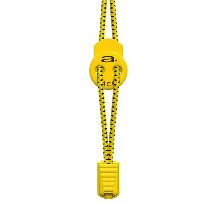 Aquaman A-lace Elastic Shoelace One Size Yellow / Black