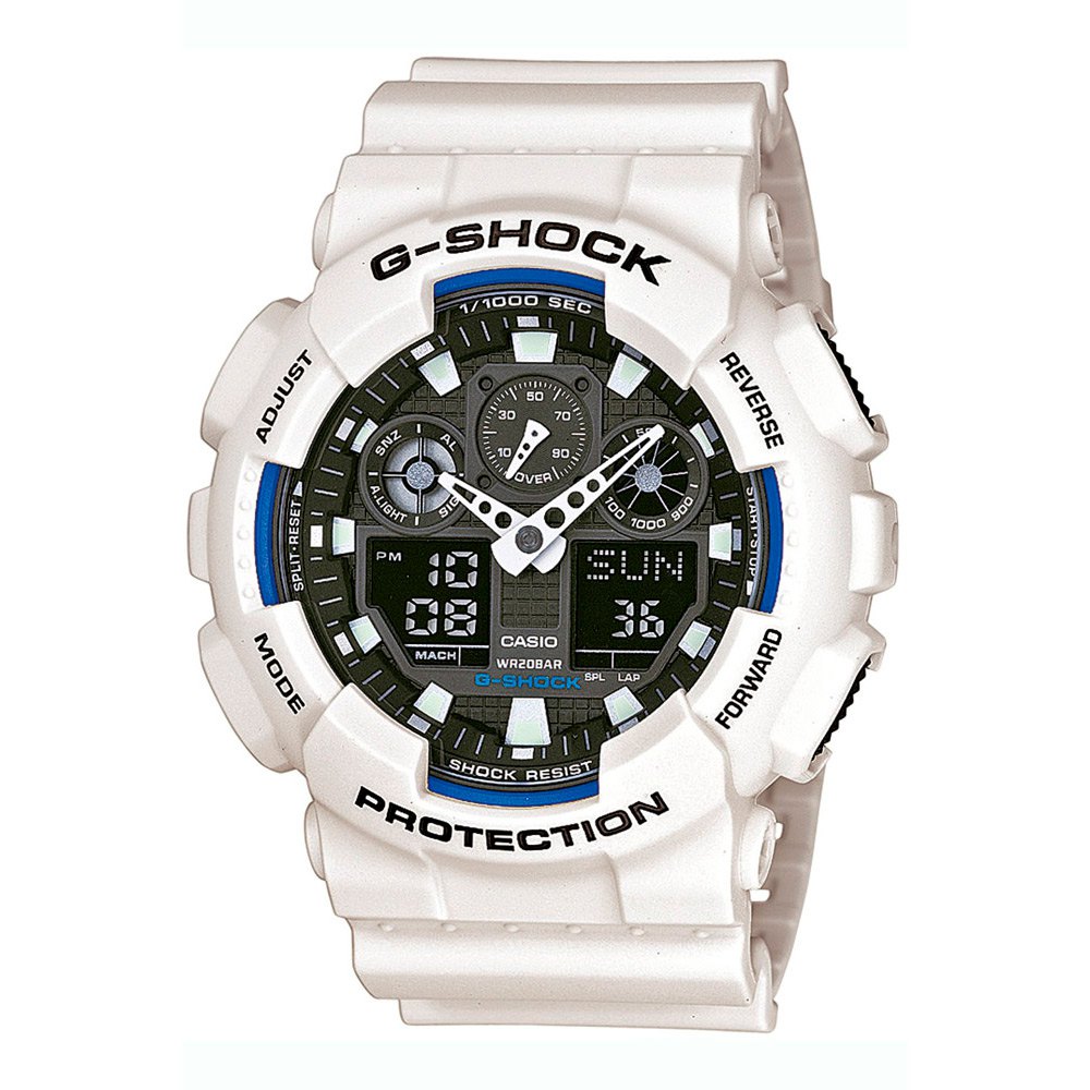 G-shock Ga-100b One Size White