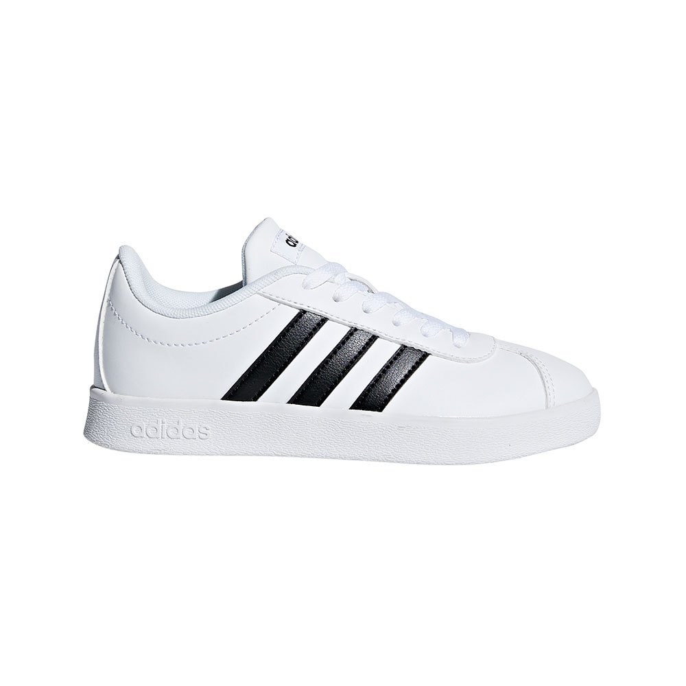 Adidas Vl Court 2.0 Kid EU 28 Ftwr White / Core Black / Ftwr White