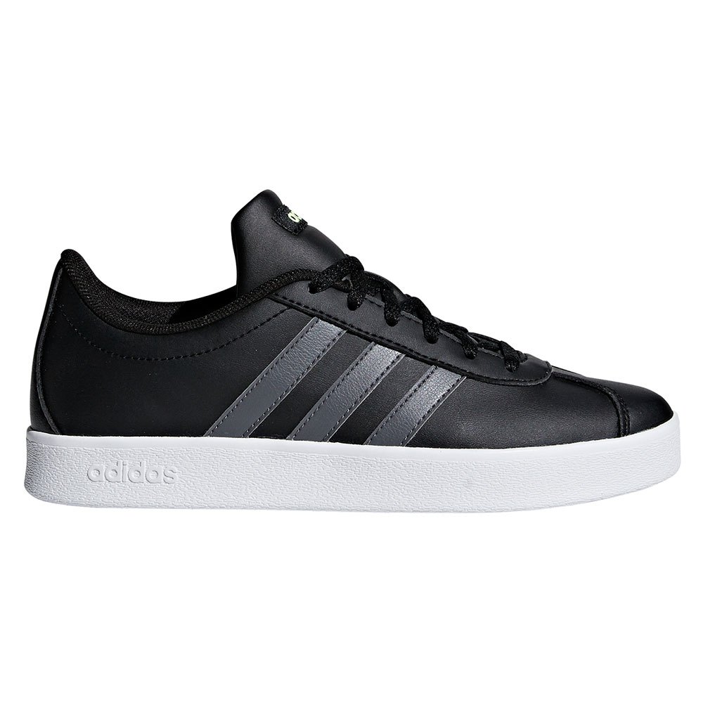 Adidas Vl Court 2.0 Kid EU 28 1/2 Core Black / Grey Five / Hi Res Yellow