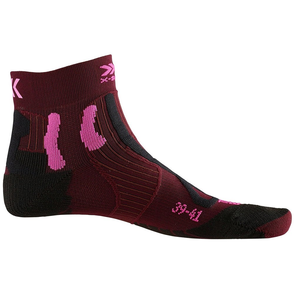 X-socks Trail Energy EU 35-36 Dark Ruby / Flamingo Pink
