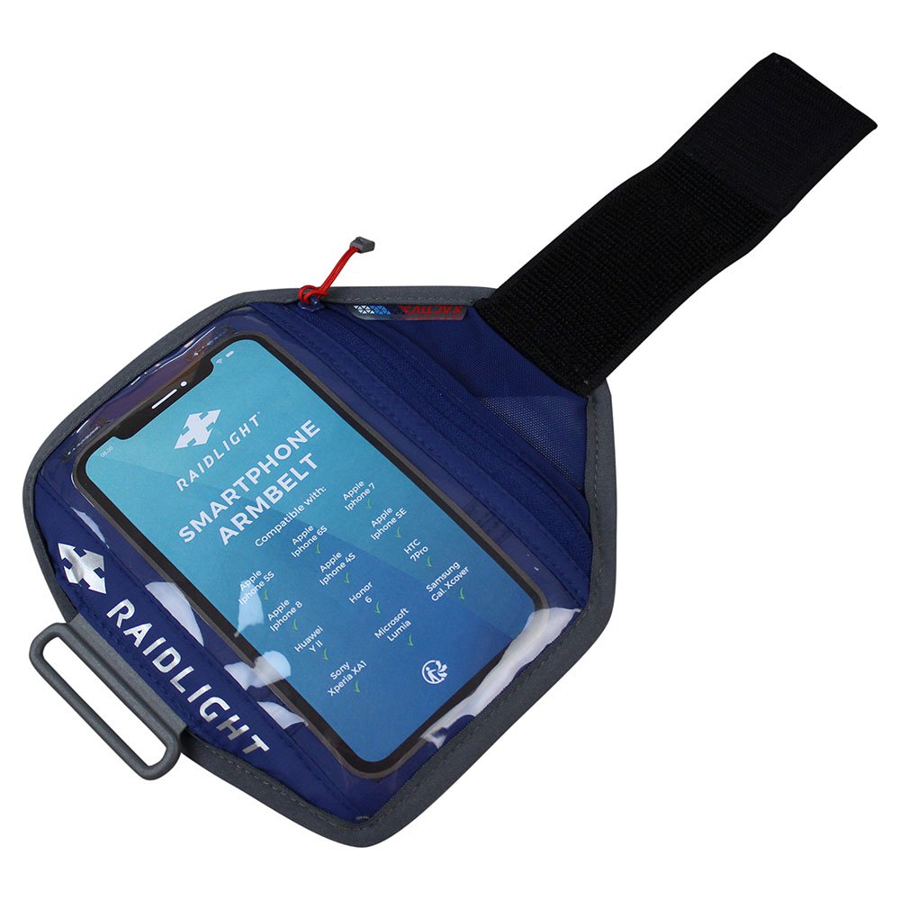 Raidlight Smartphone Armbelt One Size Dark Blue / Grey