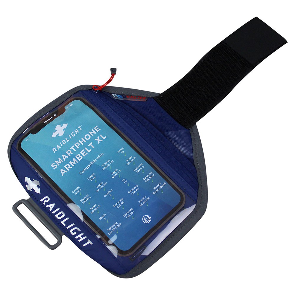 Raidlight Smartphone Armbelt Xl One Size Dark Blue / Grey