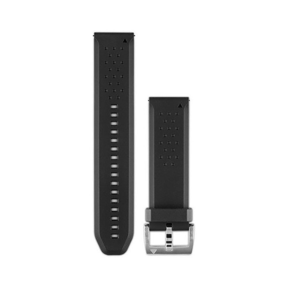 Garmin Silicone Sport Watch Band Fenix Chronos One Size Black