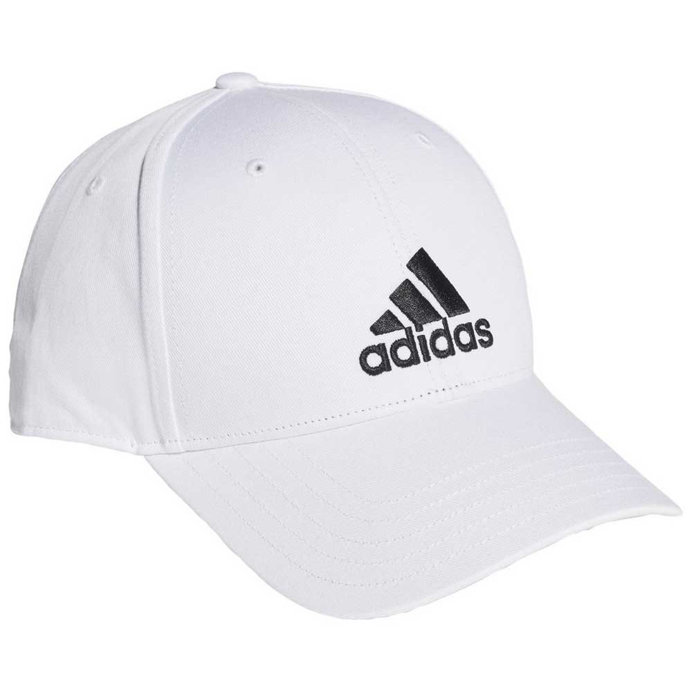 Adidas Baseball Cotton Twill 54 cm White / White / Black