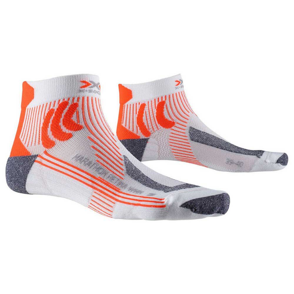 X-socks Marathon Retina EU 35-36 White / Orange
