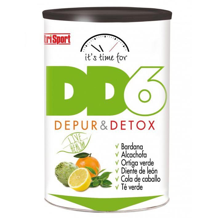 Nutrisport Dd6 Depur&detox 240gr Without Flavour One Size