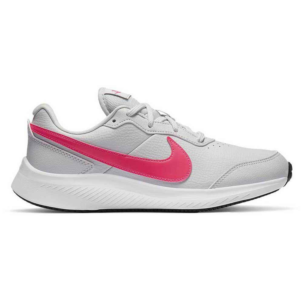 Nike Varsity Leather Gs EU 40 Photon Dust / Hyper Pink / White